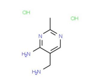 4-Amino-5-aminomethyl-2-methylpyrimidine Dihydrochloride (CAS 874-43-1) - chemical structure image