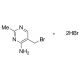 4-Amino-5-(bromomethyl)-2-methylpyrimidine dihydrobromide (CAS 5423-98-3) - chemical structure image