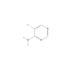 4-Amino-5-bromopyrimidine - chemical structure image