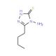 4-Amino-5-butyl-4H-[1,2,4]triazole-3-thiol (CAS 31821-69-9) - chemical structure image