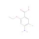 4-Amino-5-chloro-2-ethoxy benzoic acid (CAS 108282-38-8) - chemical structure image