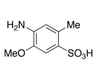 4-Amino-5-methoxy-2-methylbenzenesulfonic Acid (CAS 6471-78-9) - chemical structure image