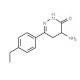 4-amino-6-(4-ethylphenyl)-4,5-dihydropyridazin-3(2H)-one - chemical structure image