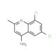 4-Amino-6,8-dichloro-2-methylquinoline (CAS 917562-01-7) - chemical structure image