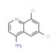 4-Amino-6,8-dichloroquinoline (CAS 929339-40-2) - chemical structure image