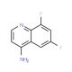 4-Amino-6,8-difluoroquinoline (CAS 288371-41-5) - chemical structure image