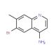 4-Amino-6-bromo-7-methylquinoline (CAS 1189106-59-9) - chemical structure image