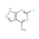 4-Amino-6-chloro-pyrazolo[3,4-d]pyrimidine (CAS 5417-78-7) - chemical structure image