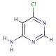 4-Amino-6-chloropyrimidine (CAS 5305-59-9) - chemical structure image