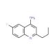 4-Amino-6-fluoro-2-propylquinoline (CAS 1189106-32-8) - chemical structure image