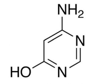 4-Amino-6-hydroxypyrimidine (CAS 1193-22-2) - chemical structure image