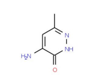 4-Amino-6-methyl-2H-pyridazin-3-one - chemical structure image