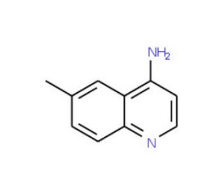 4-Amino-6-methylquinoline (CAS 874589-77-2) - chemical structure image