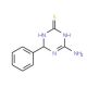 4-Amino-6-phenyl-1,6-dihydro-1,3,5-triazine-2-thiol - chemical structure image