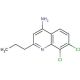4-Amino-7,8-dichloro-2-propylquinoline (CAS 1189105-51-8) - chemical structure image