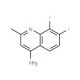 4-Amino-7,8-difluoro-2-methylquinoline (CAS 288151-48-4) - chemical structure image