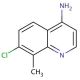 4-Amino-7-chloro-8-methylquinoline (CAS 948293-41-2) - chemical structure image