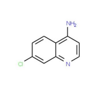 4-Amino-7-chloroquinoline (CAS 1198-40-9) - chemical structure image