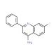 4-Amino-7-fluoro-2-phenylquinoline (CAS 1189106-13-5) - chemical structure image