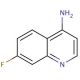 4-Amino-7-fluoroquinoline (CAS 948293-49-0) - chemical structure image
