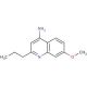 4-Amino-7-methoxy-2-propylquinoline (CAS 1189107-29-6) - chemical structure image