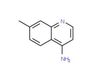 4-Amino-7-methylquinoline (CAS 860193-92-6) - chemical structure image