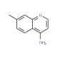 4-Amino-7-methylquinoline (CAS 860193-92-6) - chemical structure image
