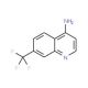 4-Amino-7-(trifluoromethyl)quinoline (CAS 243666-11-7) - chemical structure image
