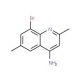 4-Amino-8-bromo-2,6-dimethylquinoline (CAS 1189106-70-4) - chemical structure image