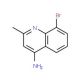 4-Amino-8-bromo-2-methylquinoline (CAS 288151-51-9) - chemical structure image