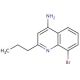 4-Amino-8-bromo-2-propylquinoline (CAS 1189106-36-2) - chemical structure image