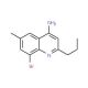 4-Amino-8-bromo-6-methyl-2-propylquinoline (CAS 1189105-58-5) - chemical structure image