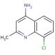 4-Amino-8-chloro-2-methylquinoline 的分子结构, CAS编号: 68017-48-1 4-Amino-8-chloro-2-methylquinoline (CAS 68017-48-1) - chemical structure image
