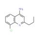 4-Amino-8-chloro-2-propylquinoline (CAS 1189105-67-6) - chemical structure image