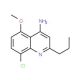 4-Amino-8-chloro-5-methoxy-2-propylquinoline (CAS 1189106-00-0) - chemical structure image