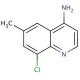 4-Amino-8-chloro-6-methylquinoline (CAS 948293-57-0) - chemical structure image