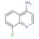 4-Amino-8-chloroquinoline (CAS 65340-72-9) - chemical structure image