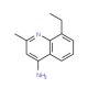 4-Amino-8-ethyl-2-methylquinoline (CAS 948293-61-6) - chemical structure image