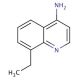 4-Amino-8-ethylquinoline (CAS 948293-65-0) - chemical structure image