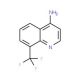 4-Amino-8-(trifluoromethyl)quinoline (CAS 243977-15-3) - chemical structure image
