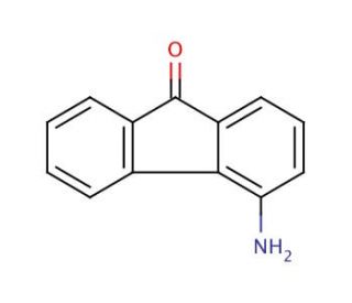 4-Amino-9-fluorenone (CAS 4269-15-2) - chemical structure image