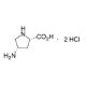 4-Amino-cis-L-proline Dihydrochloride (CAS 16257-84-4) - chemical structure image