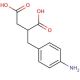 4-Amino-D,L-benzylsuccinic Acid (CAS 75043-31-1) - chemical structure image