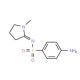 4-amino-N-[(2Z)-1-methylpyrrolidin-2-ylidene]benzene-1-sulfonamide - chemical structure image