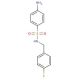 4-amino-N-[(4-fluorophenyl)methyl]benzene-1-sulfonamide - chemical structure image