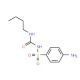 4-amino-N-[(butylamino)carbonyl]benzenesulfonamide (CAS 339-43-5) - chemical structure image