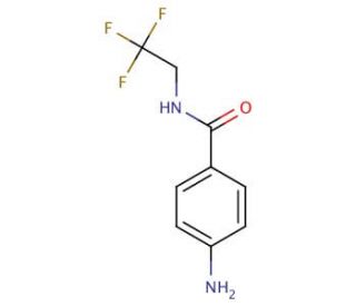 4-amino-N-(2,2,2-trifluoroethyl)benzamide - chemical structure image