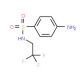 4-amino-N-(2,2,2-trifluoroethyl)benzenesulfonamide - chemical structure image