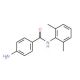 4-Amino-N-(2,6-dimethylphenyl)benzamide (CAS 787-93-9) - chemical structure image