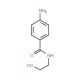 4-Amino-N-(2-hydroxyethyl)benzamide (CAS 54472-45-6) - chemical structure image